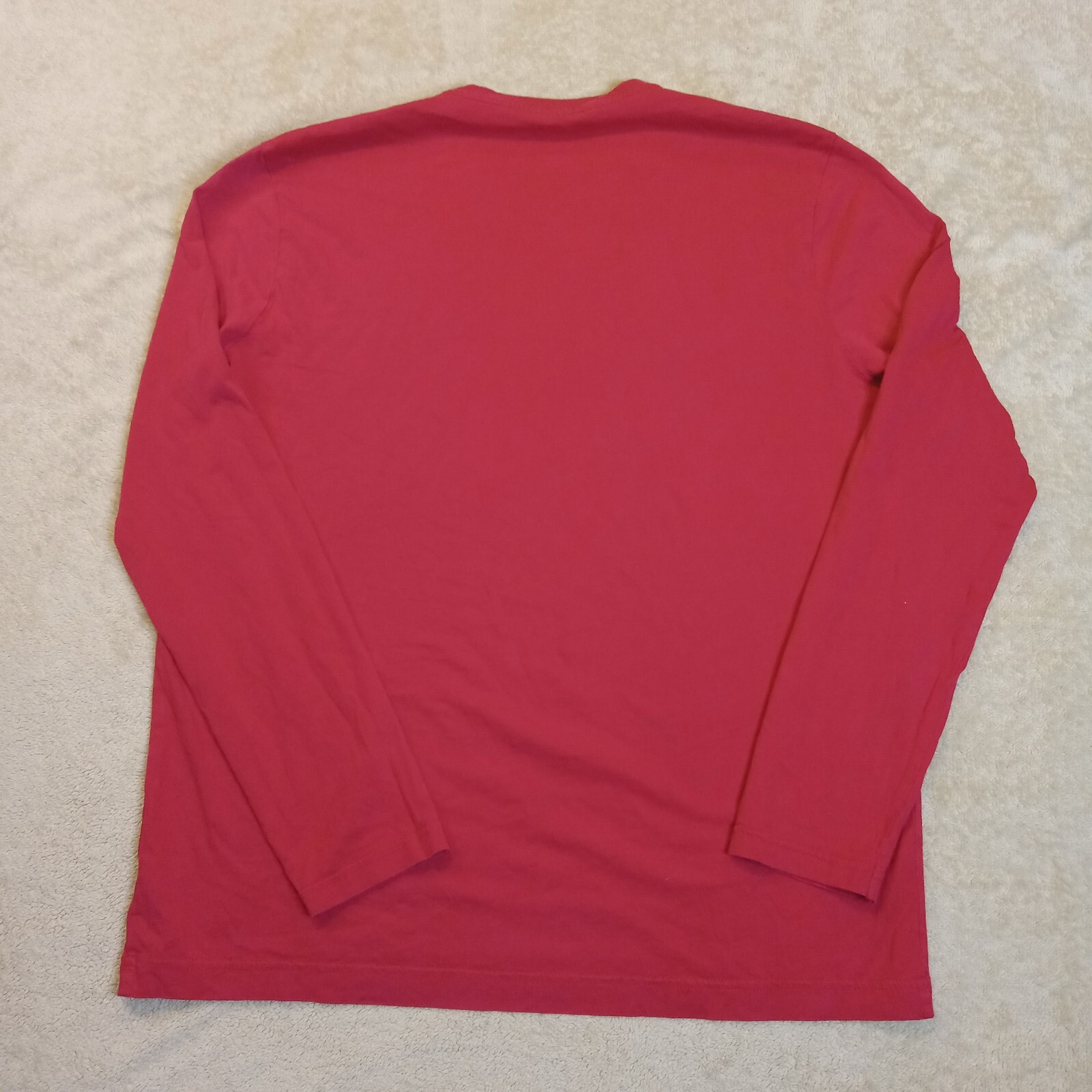 Apple Store Employee T-Shirt Long Sleeve Medium Red gallery