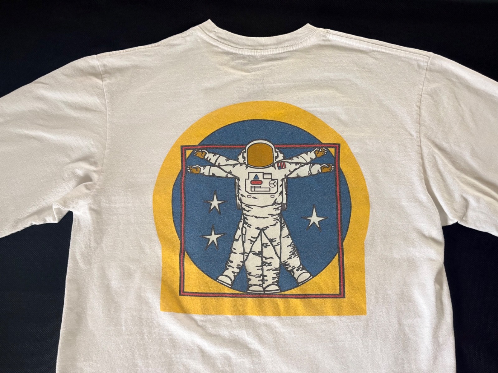 Vans x NASA Spaceman Voyager Long Sleeve Waffle T-shirt Adult Medium gallery