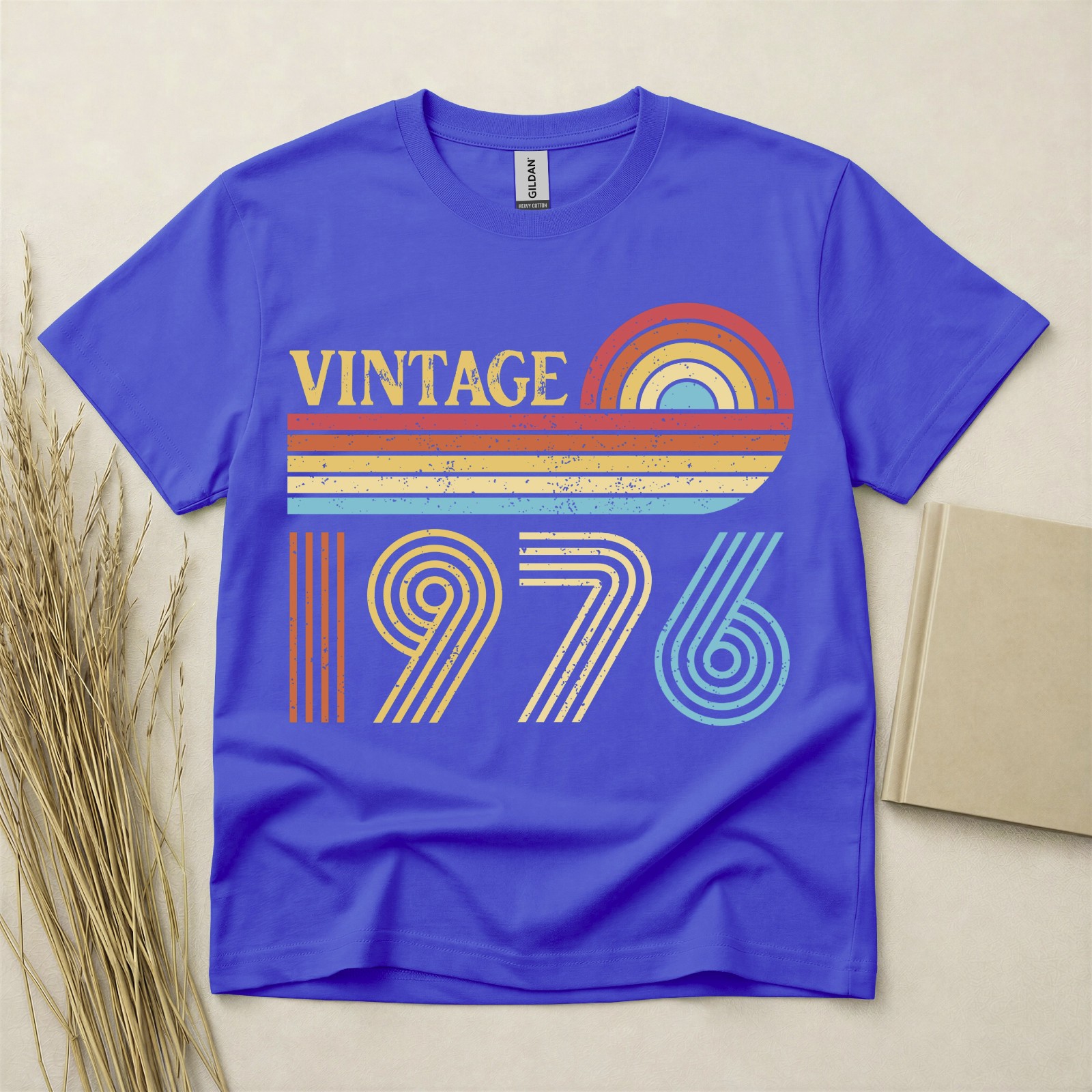 50th Birthday Shirt Born In 1976 50 Years Old Gifts Vintage Retro Style 1976 Tee gallery