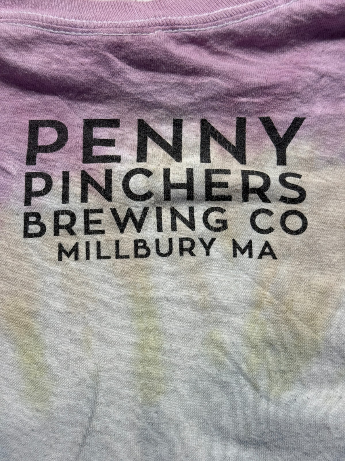 Colortone Shirt Mens XL Multicolor Tie Dye Penny Pinchers Brewing Co Millbury MA gallery