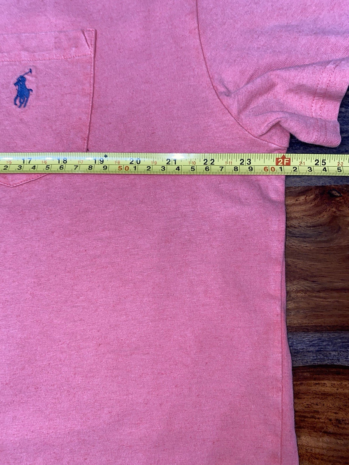 Polo Ralph Lauren Cotton Linen Pocket T Shirt Classic Fit Amalfi Red Men’s Sz L gallery