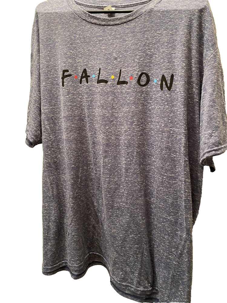 Fallon Nevada Logo Blue T-Shirt Friends Parody Men’s XL Souvenir Jerzees