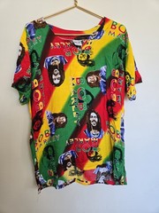 Vintage Bob Marley Karan Shirt Pull Over Slip On Men’s Women’s Large