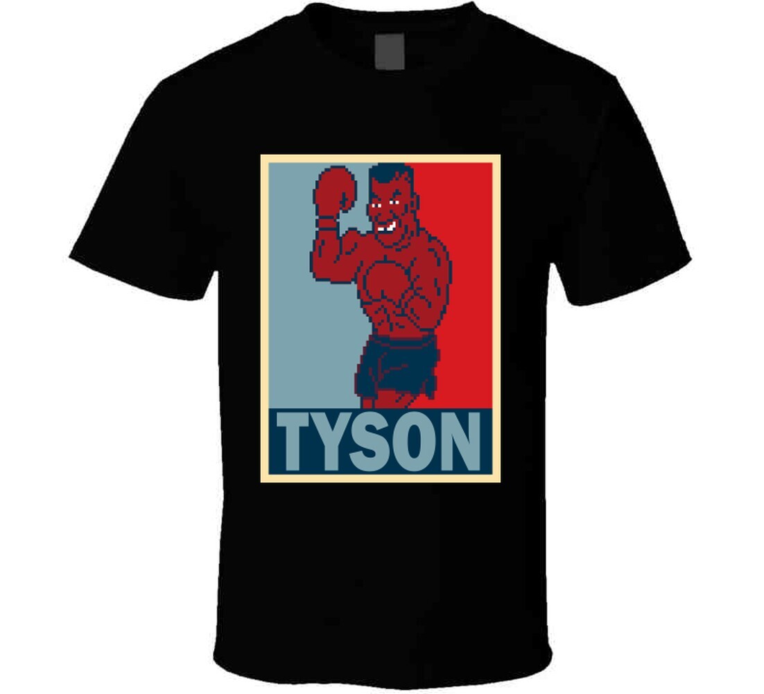 Mike Tyson Hope Mike Tyson's Punch Out Retro Video Game Boxing T Shirt gallery