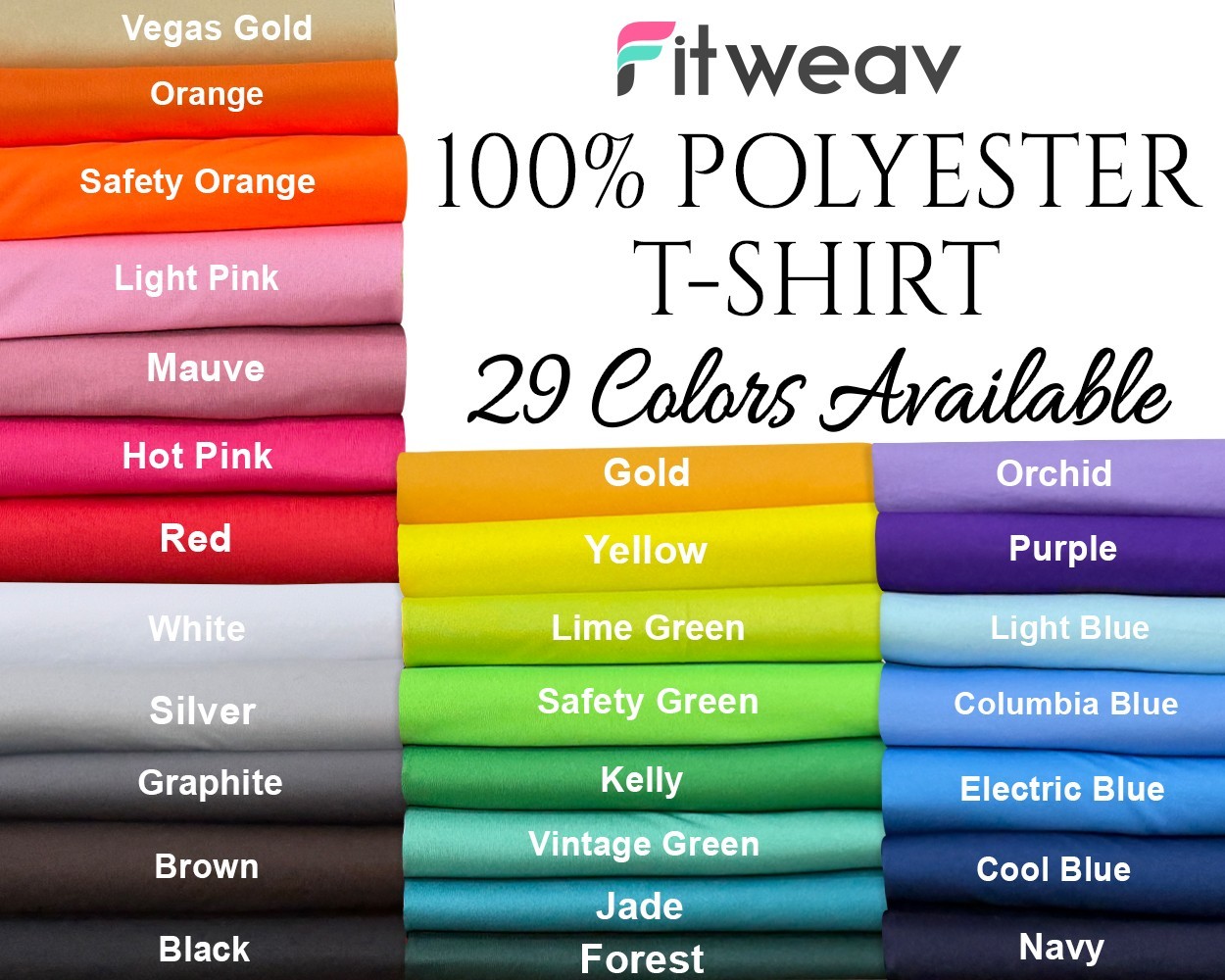 100% polyester T-shirt, Dri fit T-shirt, Fitweav Unisex blank sublimation shirts