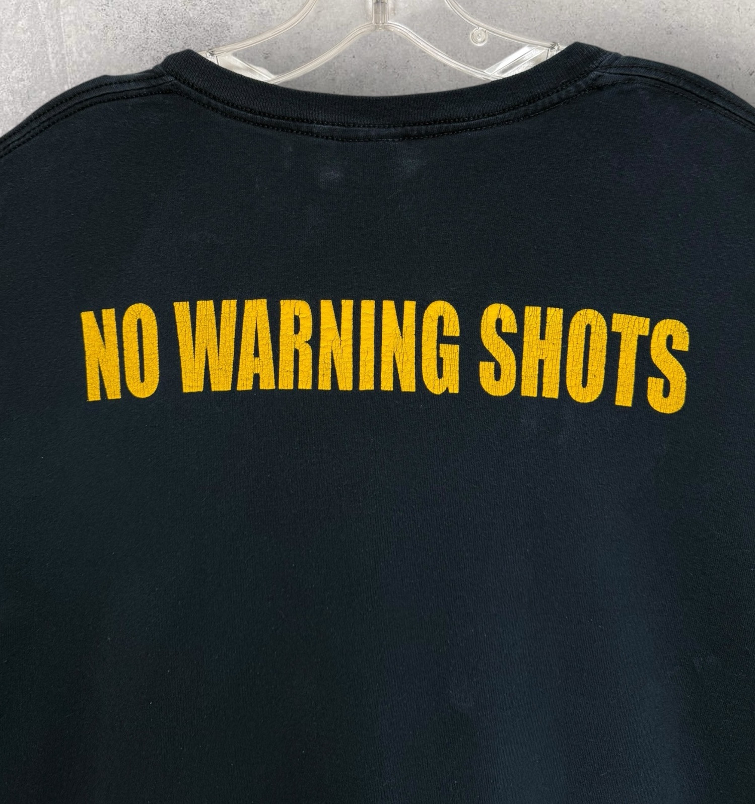 Vtg Embroidered Fido Semper Vigilans No Warning Shots T Shirt Large 22.5”x28” gallery