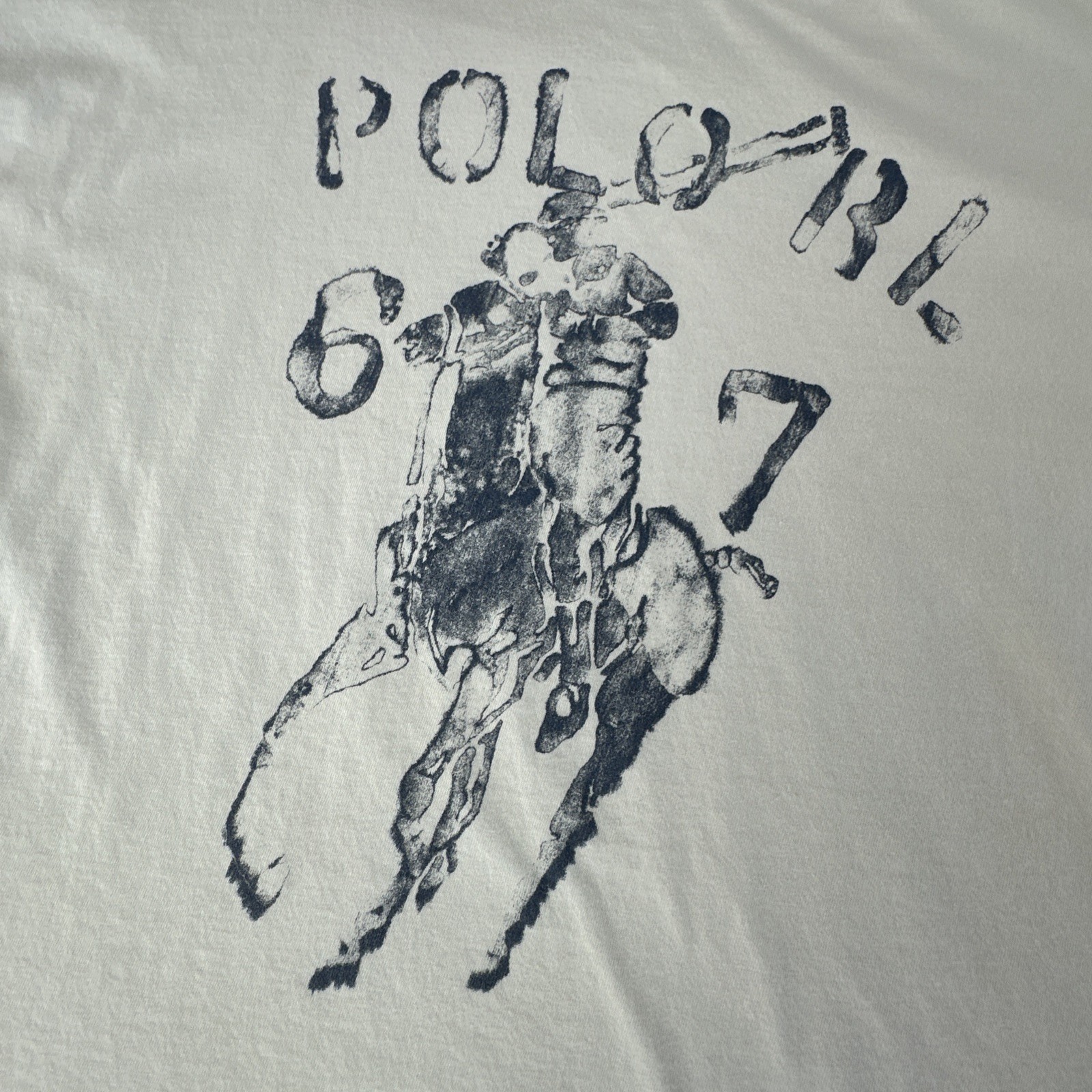 Polo Ralph Lauren Men's Water Color Big Pony T-Shirt Large #3 -SEE DESCRIPTION gallery