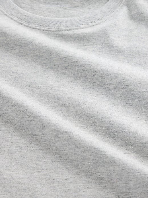Gap Everyday Soft Long Sleeve Shirt Mens Medium Gray Crew Cotton Solid $30 MSRP gallery