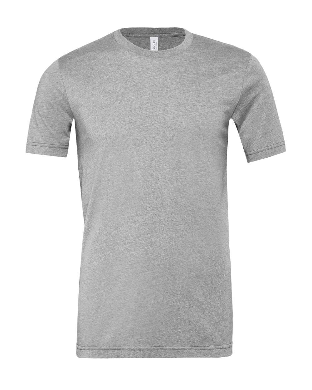 Bella + Canvas 3001CVC Small Athletic Heather Grey CVC Jersey Tee Unisex Tshirt gallery