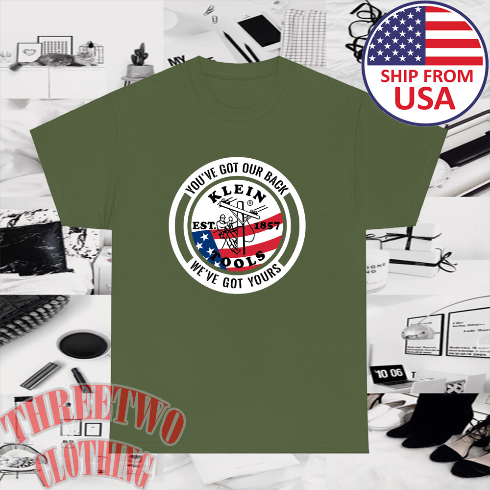 Klein Tools Men’s Military Green Size S to 5XL