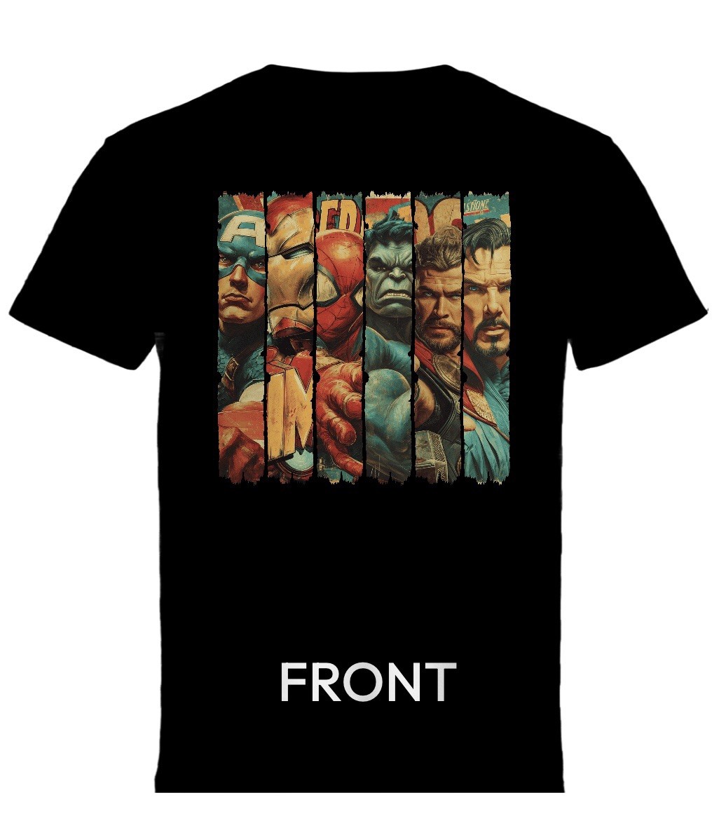 MARVEL GRAPHIC T SHIRT (DTF PRINT) gallery