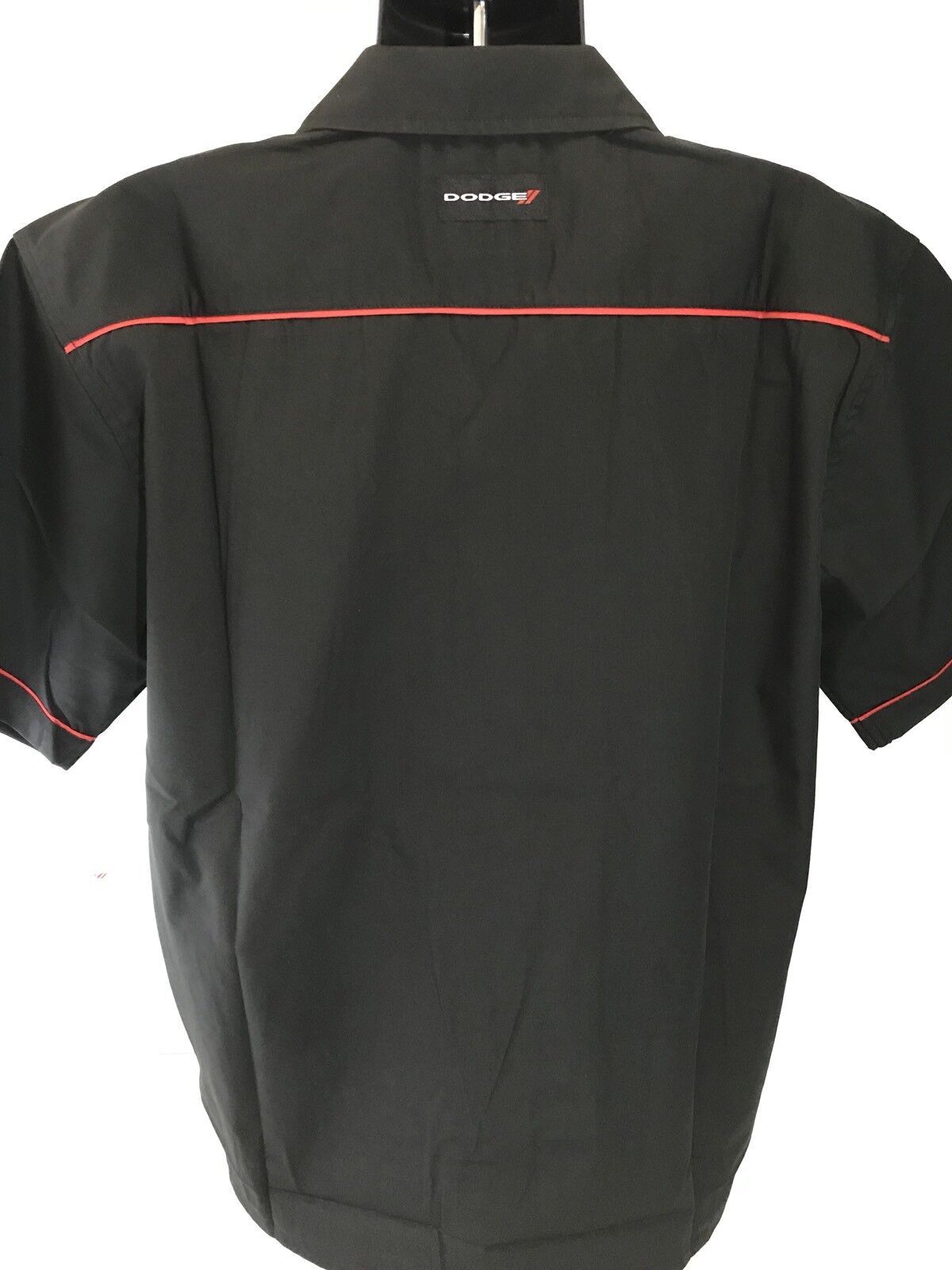 Dodge Logo Mechanic Type Style Button Down Work Crew Pit Shirt Official Licensed gallery