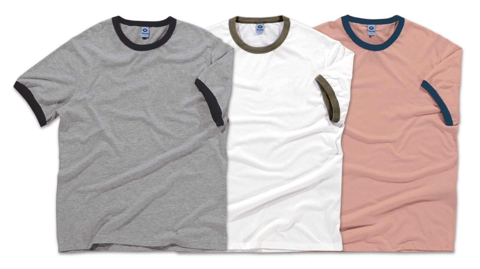 Hering Men’s Brazil Two Tone Trim T-shirt 02QF