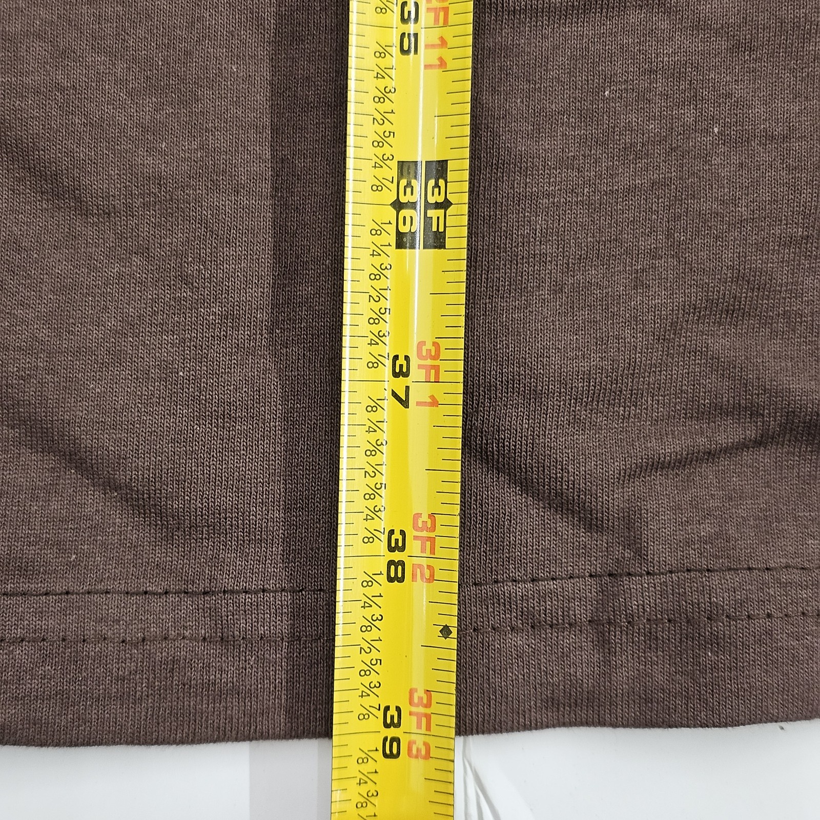Pro Club Heavyweight Crew Neck T-Shirt 4XL Tall Brown gallery