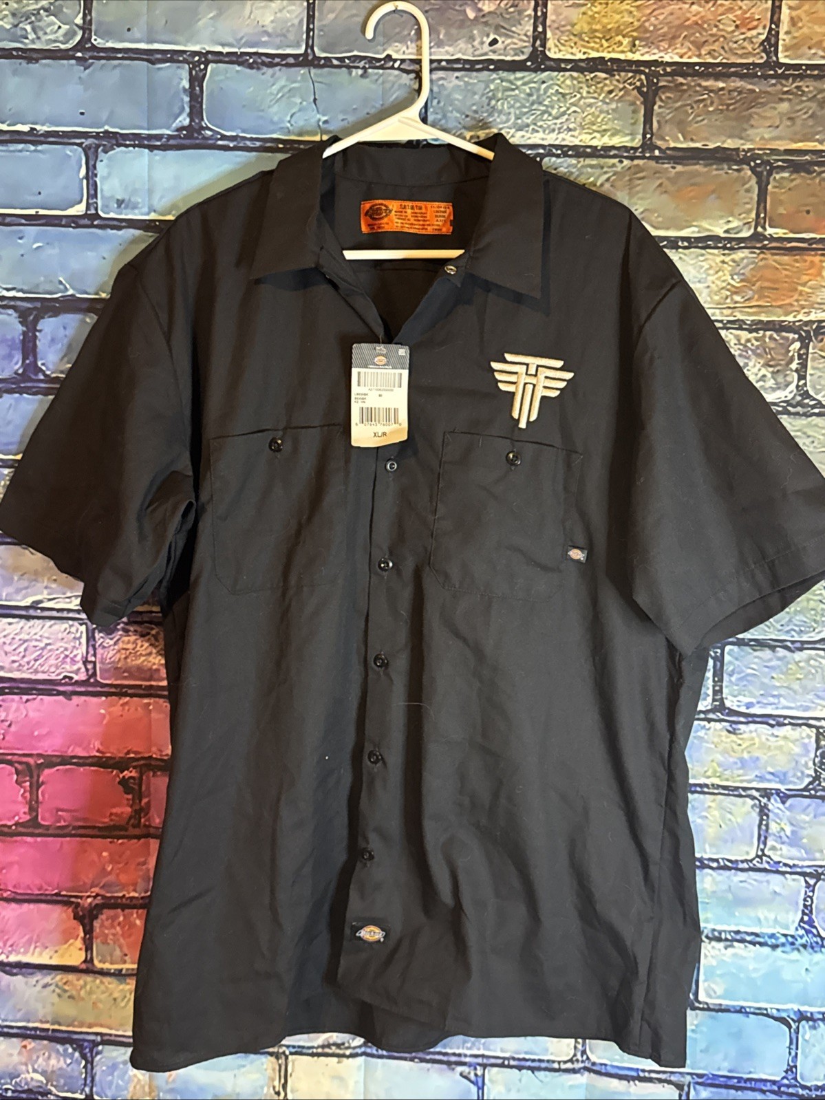 Tim Walkins 2025 Crew Dickoes Work Shirt Size XL/R gallery