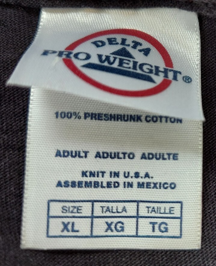 DELTA PRO WEIGHT Men's GRAPHIC DIGITAL SKULL T SHIRT SIZE X LARGE BLACK gallery