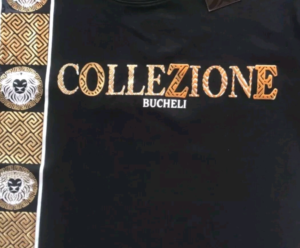 Men's Bucheli Cotton T Shirt,Italian Style,Slim Fit,Stretch M L.…A12.A gallery