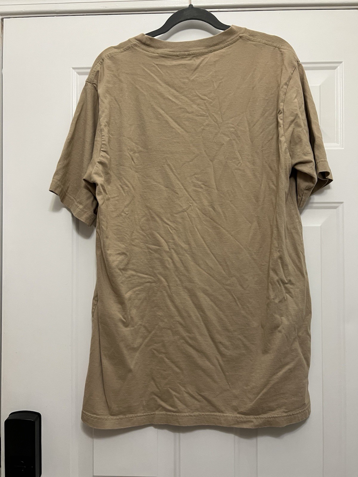 Tinga Tinga Tusker Tusker Graphic Tee Size XL Made In Kenya Tan Shirt Elephant gallery