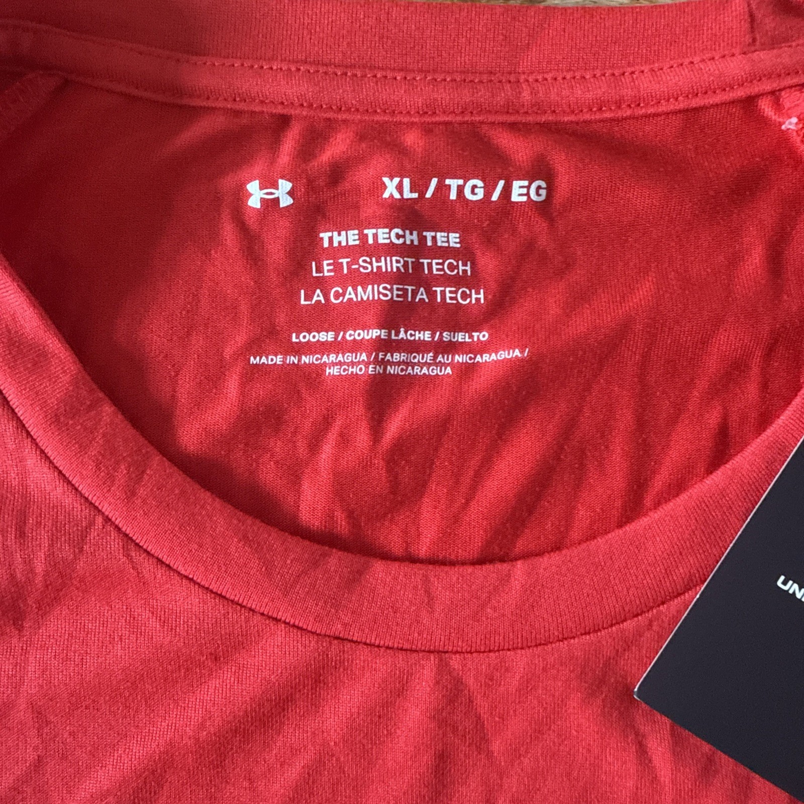 Under Armour Men's Tech 2.0 T-Shirt In Red Size XL gallery