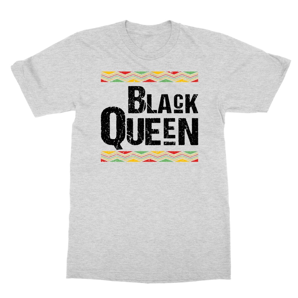 Black Queen History Month African Dashiki Men’s T-Shirt