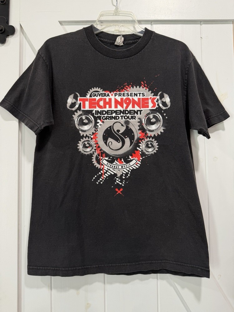2014 Tech N9ne’s Independent Grind Tour Alstyle AAA T-Shirt Size Men’s Medium M