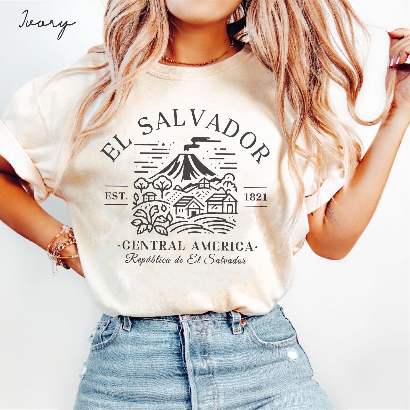 El Salvador Unisex Shirt Travel Gift El Salvador Trip Lovers Souvenir Tee gallery