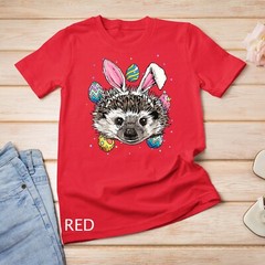 Easter Bunny Hedgehog Shirt Funny Easter Hedgehog Gifts Unisex T-shirt