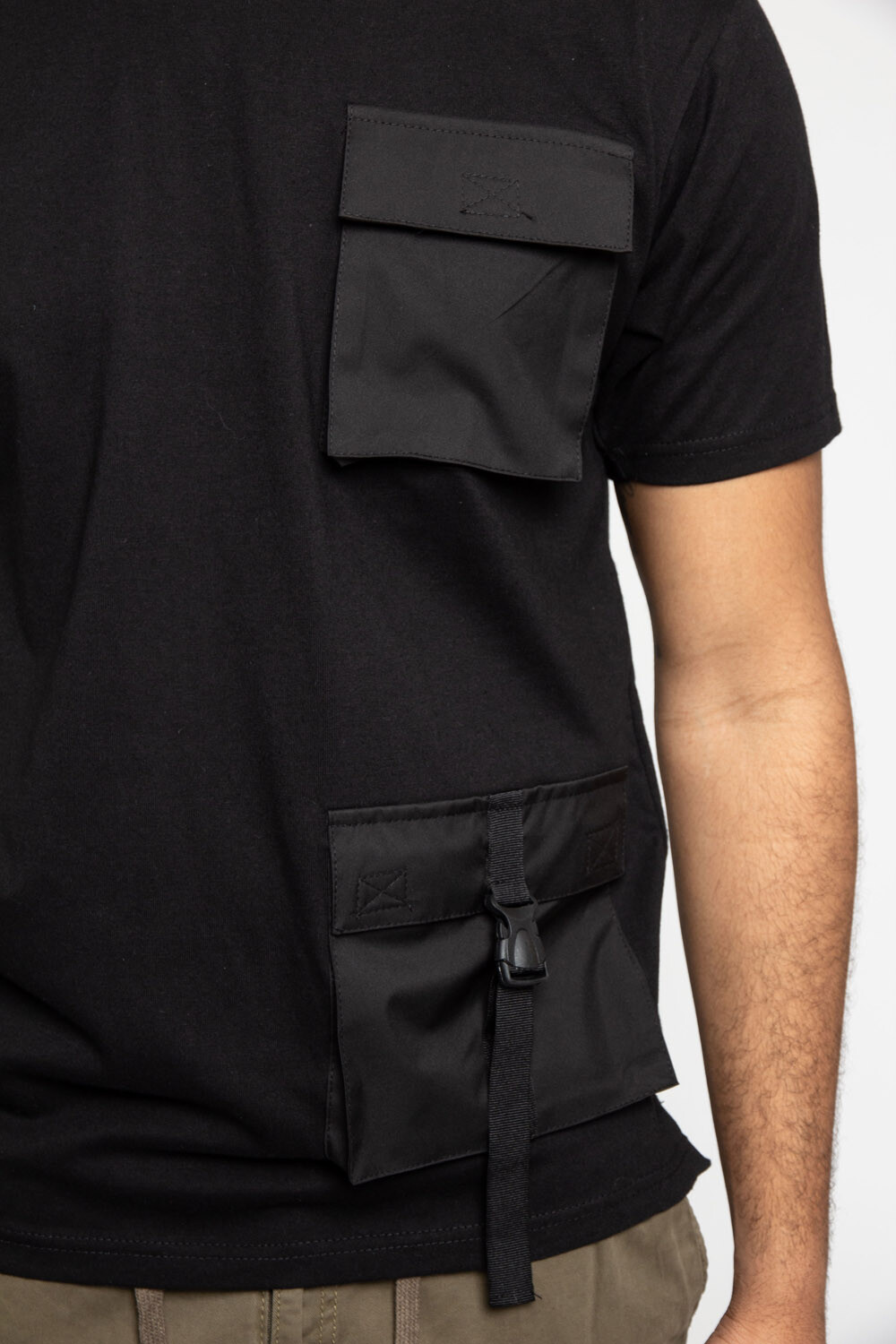 Victorious Men’s Double Pocket Utility T-Shirts Tee TS7355