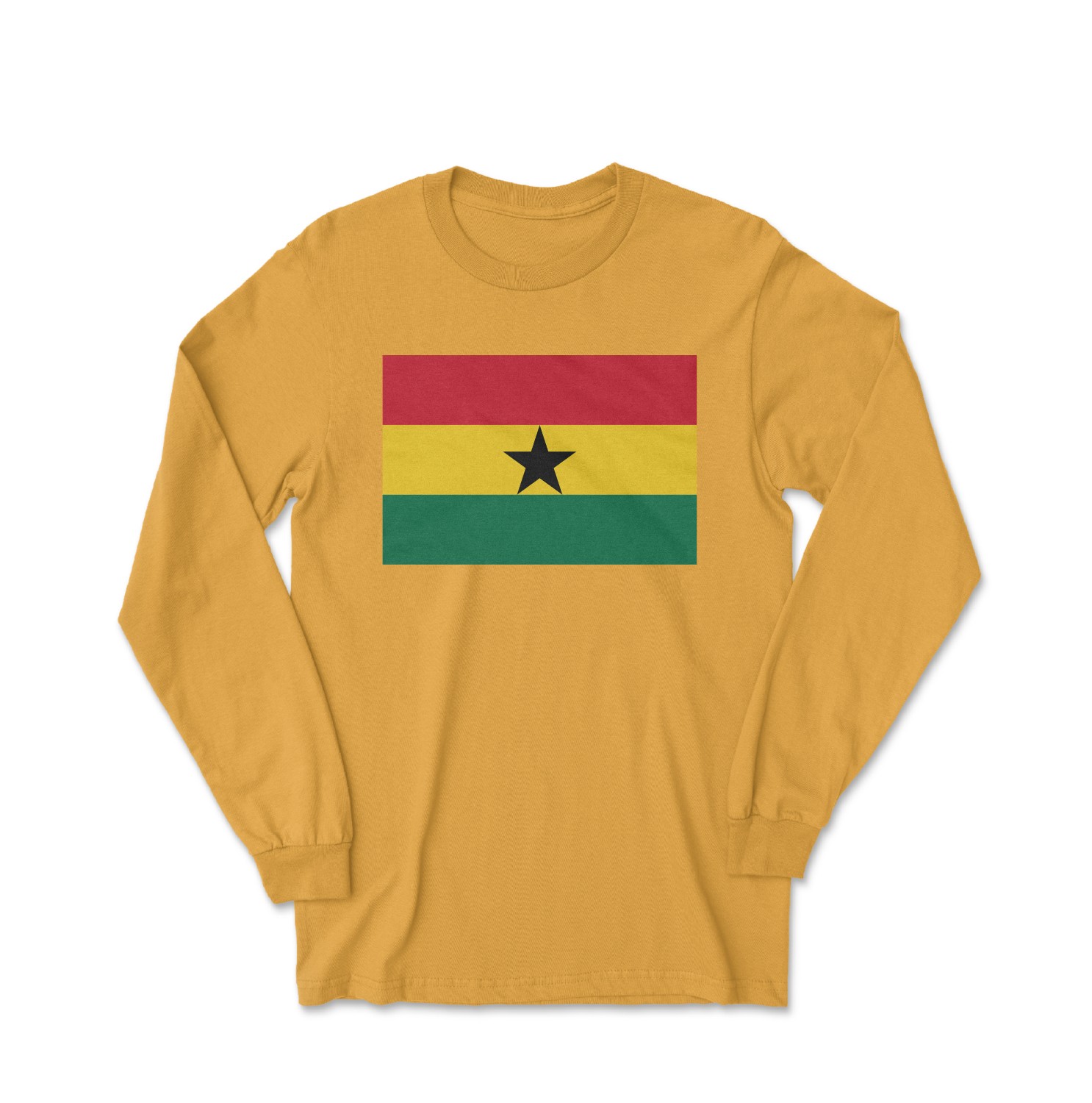 Ghana Pride Bonsu Baah 14 Two-Sided Jersey Style Long Sleeve T-Shirt gallery