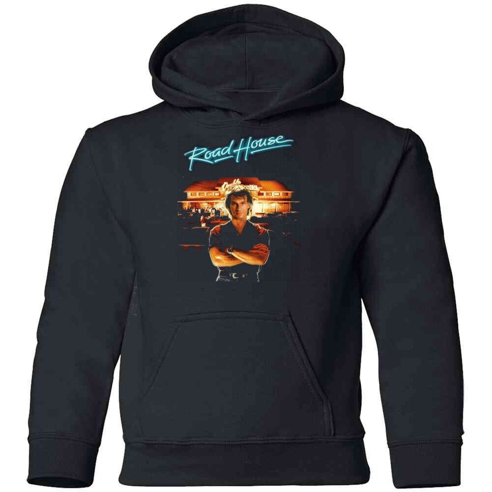 Roadhouse Patrick Swayze Retro 80's Movie Cool Fun Kids T Shirt gallery