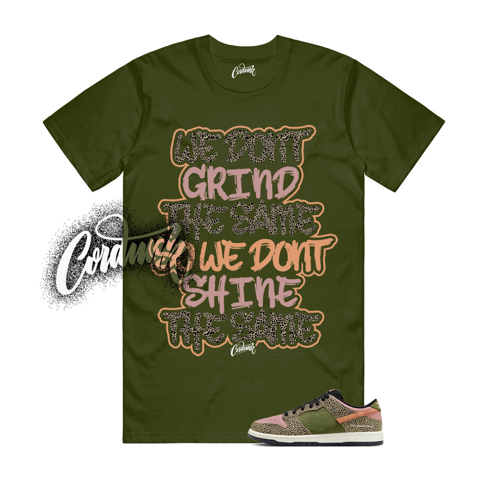 Dunk Recreational Use Khaki Amber Brown Rust Pink Green Rec T Shirt Match DIFF