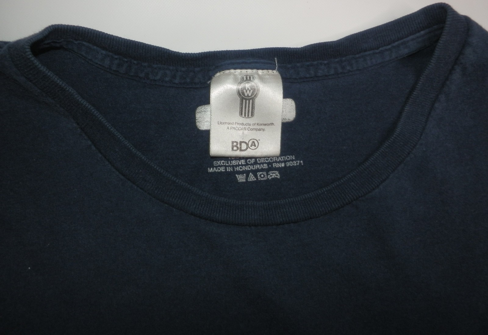 Kenworth Trucks T Shirt Mens XL Trucker Heavy Duty Eagle Blue Vintage Trucker gallery