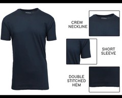 Blue ice Men T-shirt, Medium, Black, 1pc