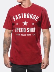 Fasthouse Men’s Paragon Short Sleeve T-shirt Motocross Speed Shop MX FMX Tee