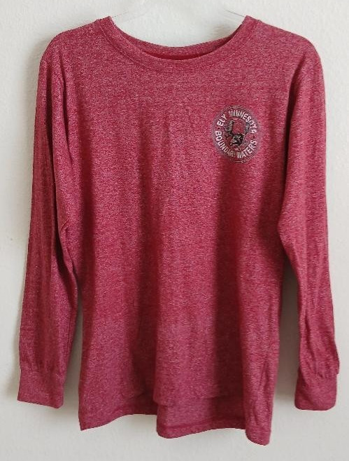 U.S. Vintage Red Long Sleeve Shirt Men’s Size M Bonfire Master Graphic gallery