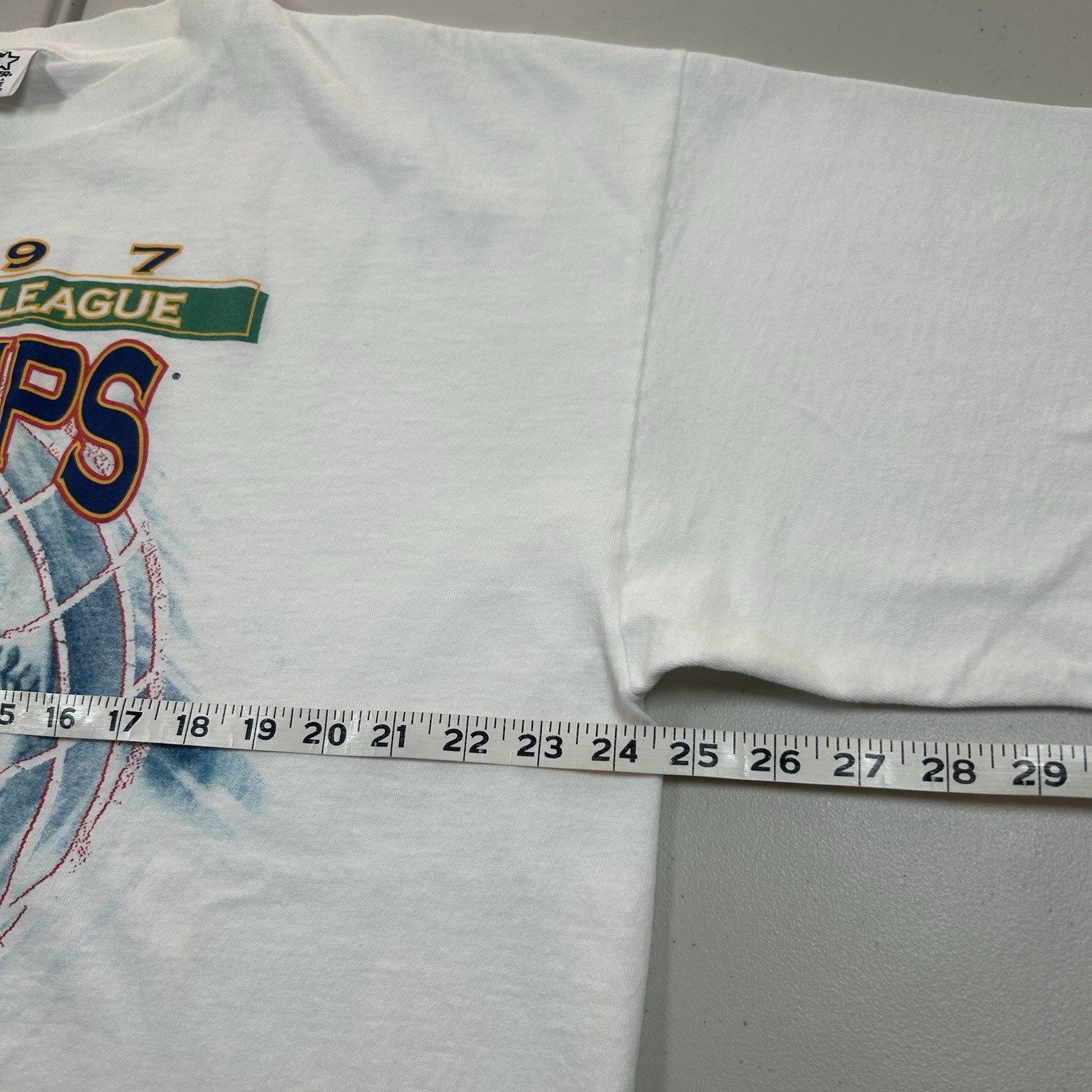 VTG 90s Florida Marlins Shirt Size XL Starter 1997 National League Champions MLB gallery