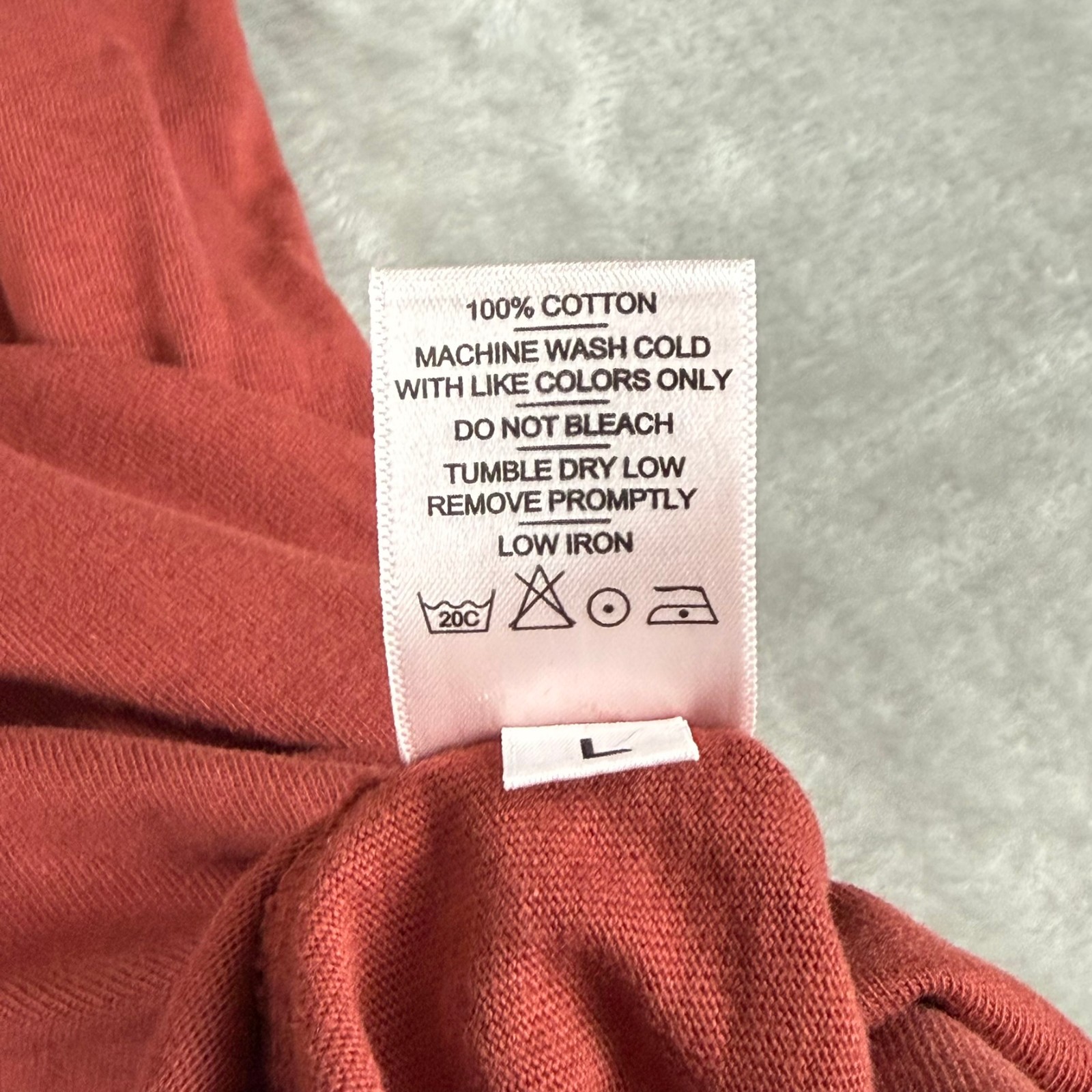 American Giant Pocket Tee T-Shirt Mens Large Spiced Apple Red Crewneck USA NWOT gallery