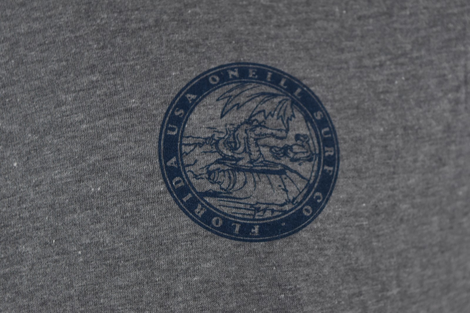 O'Neill Mens T-Shirt New XL Gray Short Sleeve Crew Neck Back Logo Graphic gallery