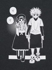 HUNTER×HUNTER Uniqlo UT Shueisha 100th Black T-Shirt XS-4XL Gon Killua NEW 2026