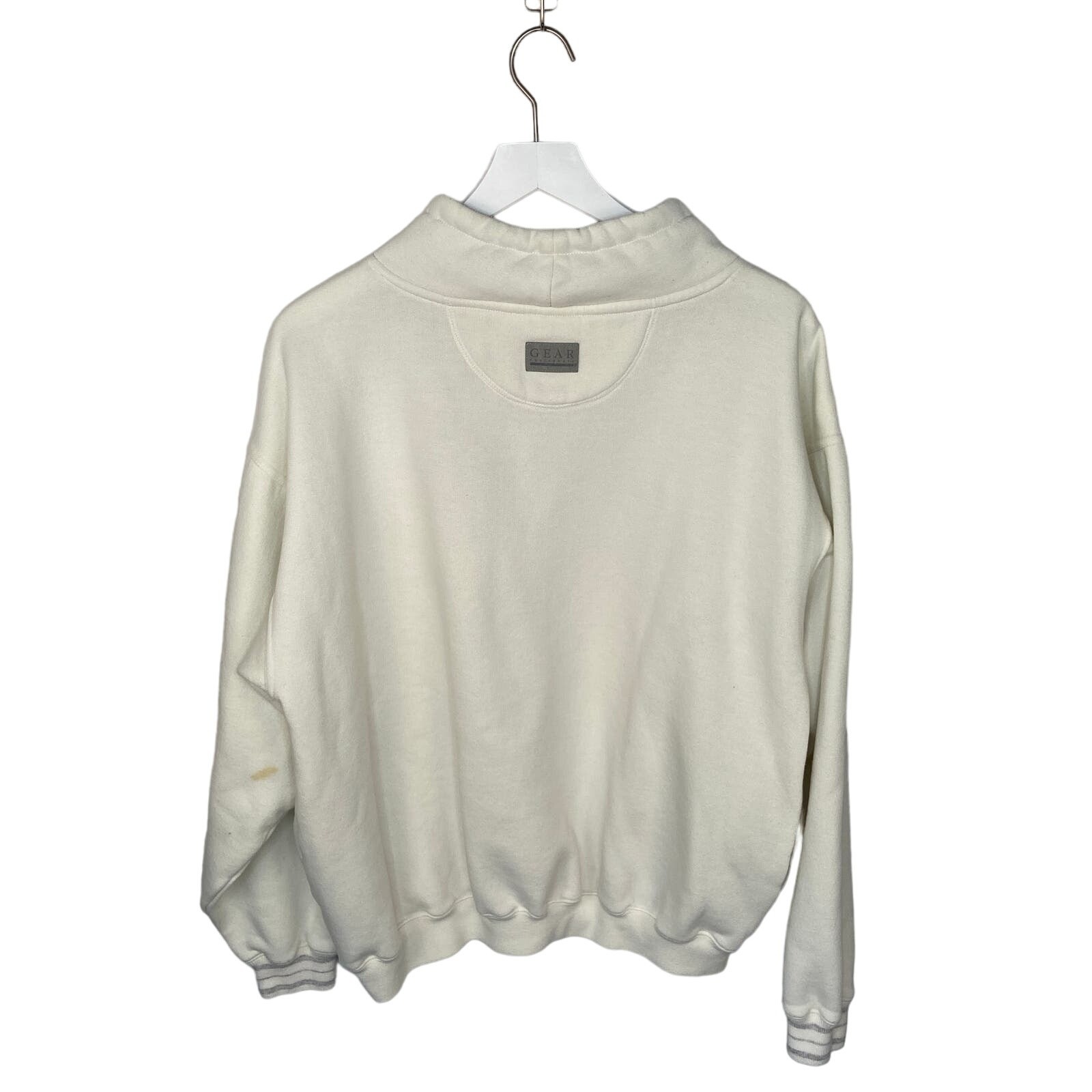 Vintage Whitecaps Baseball Mock Neck Sweatshirt - Adult Size M gallery