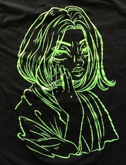 Billie Eilish Official Licensed Merchandise 2020 T-Shirt, Black, Size Small