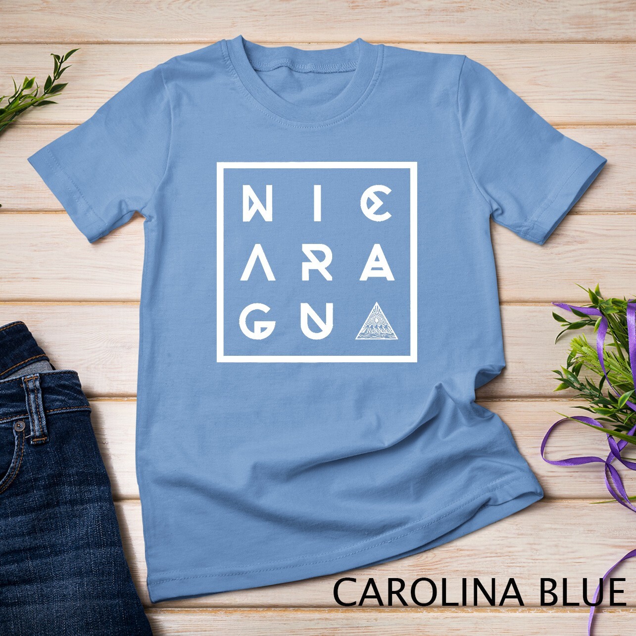 Geometric Nicaragua Premium T-Shirt Unisex T-shirt gallery