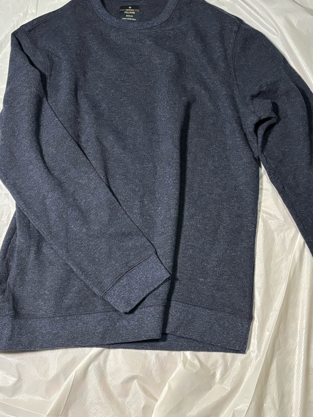 Members Mark Mens Pullover Medium Size Blue Long Sleeves Top NWT gallery