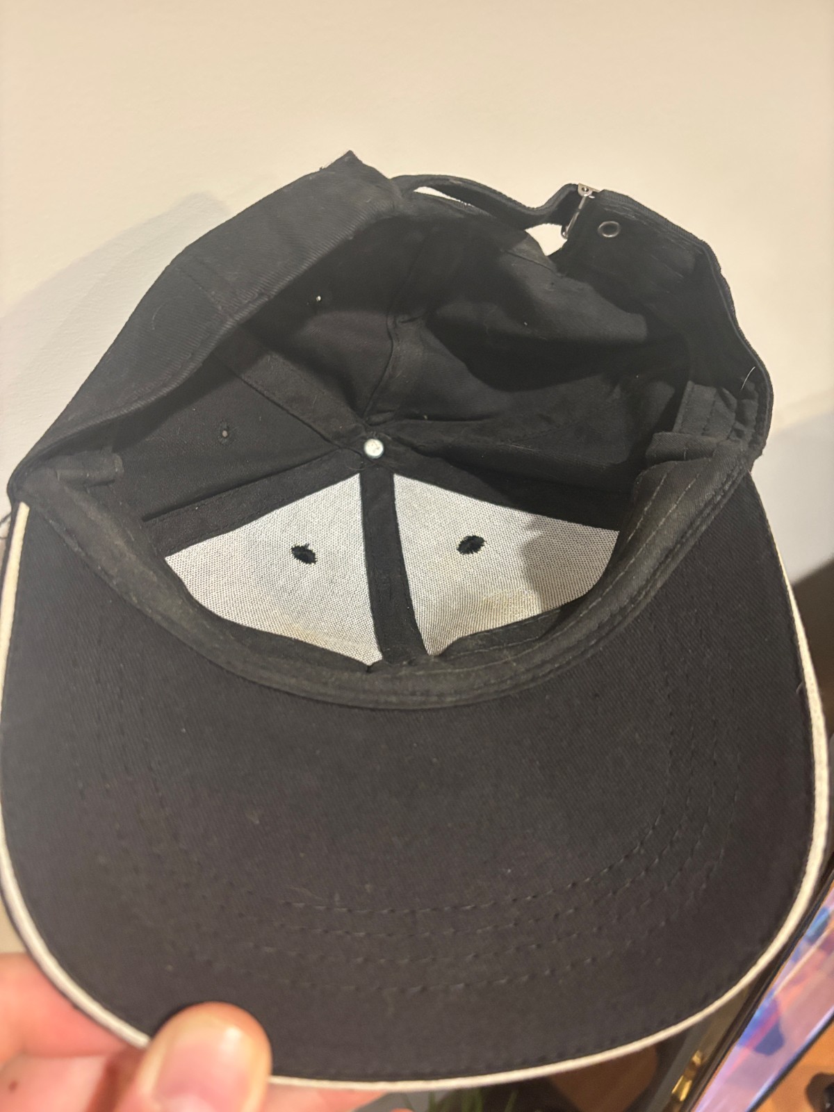 SCP Containment Hat Black Adjustable Cloth Strap Baseball Cap Gamer Cosplay Game gallery