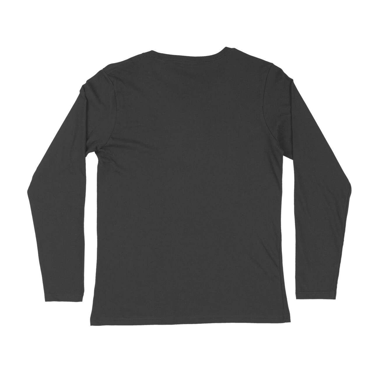 Round Neck Black Color Mix Size Full Sleeve Casual Wear T shirt For Men gallery