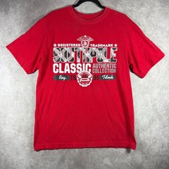 Southpole T-Shirt Men Medium Red Classic Authentic Collection Graphic Streetwear