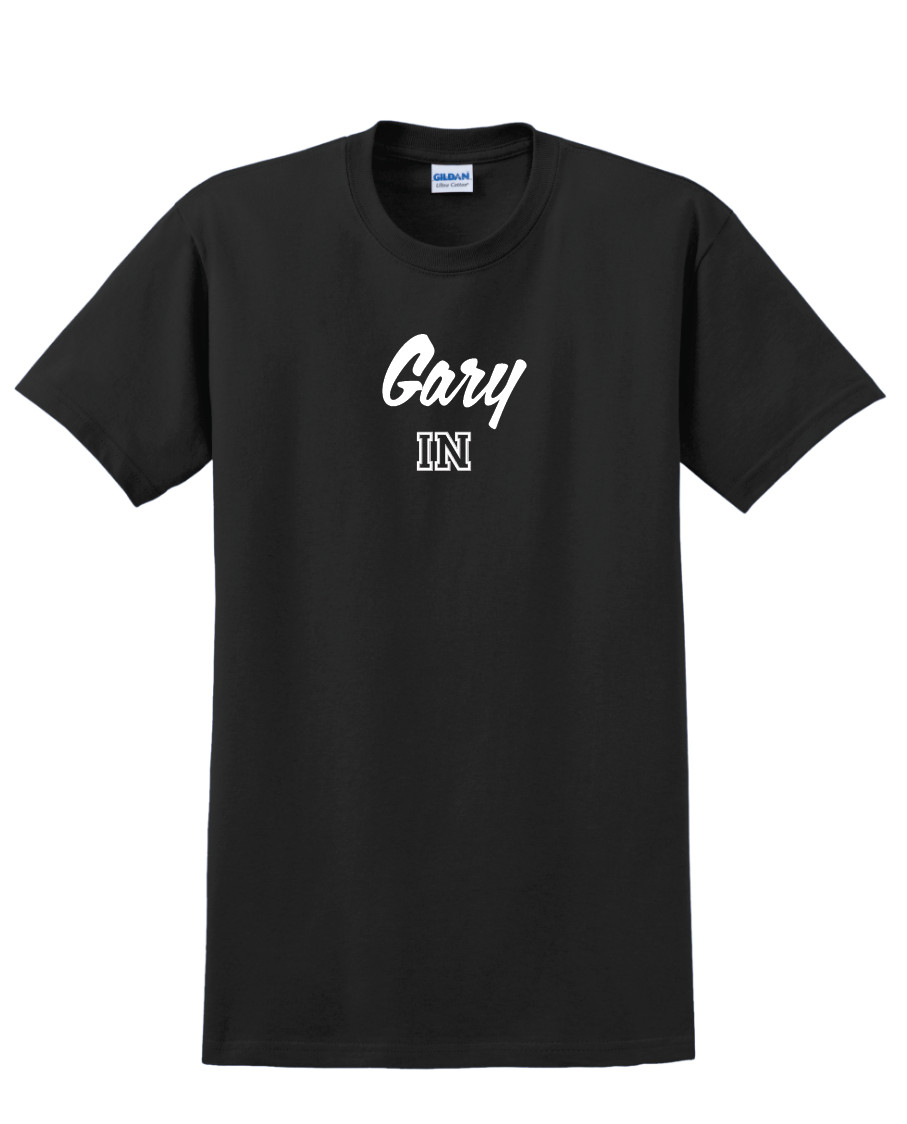Gary, Indiana State T-Shirt Short Sleeve Graphic Tee Unisex apparel gallery
