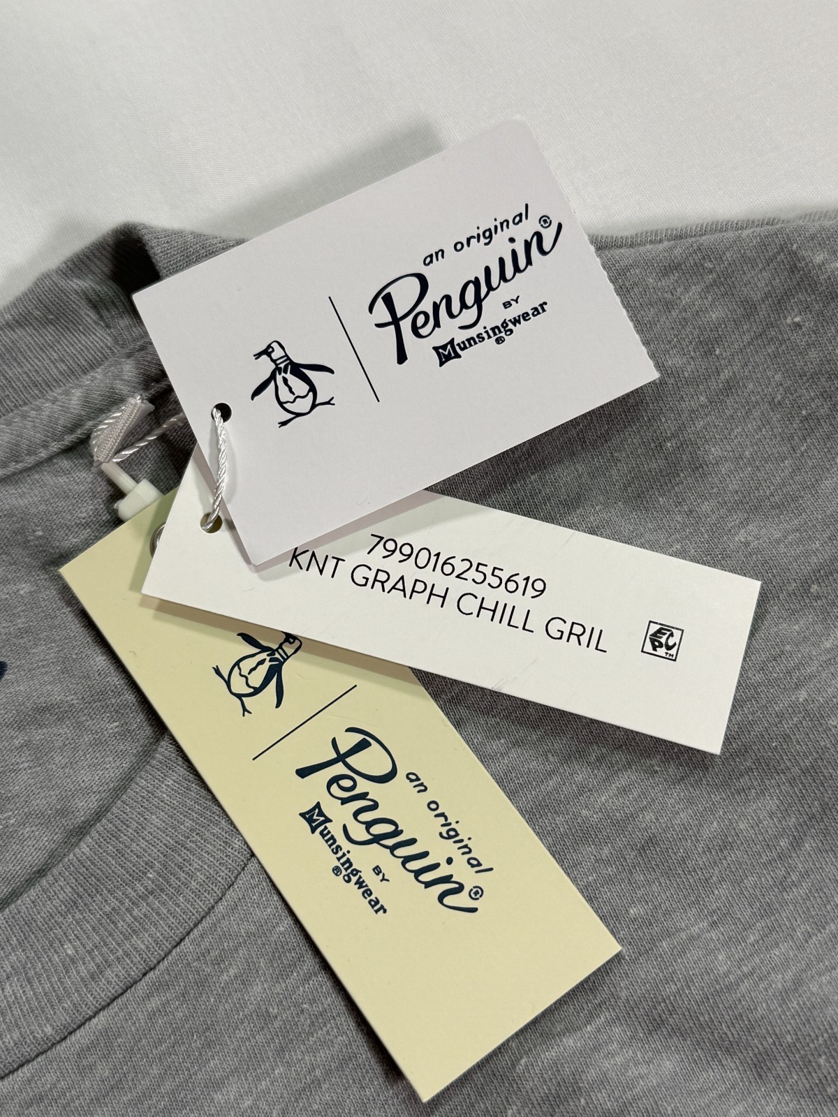Original Penguin "Chillin' n Grillin" Spatula Logo NWT Graphic Tee Shirt Size M gallery