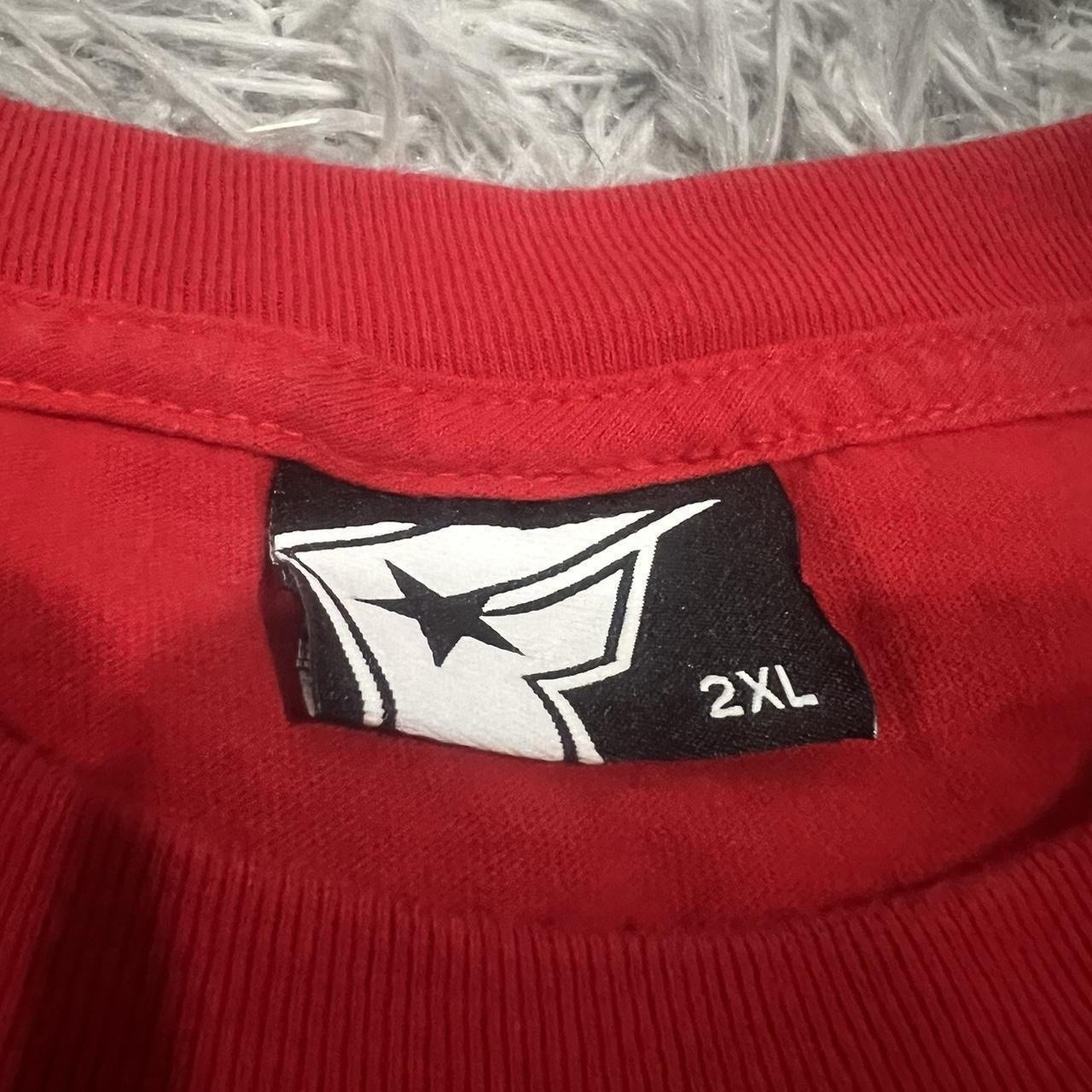 Y2K Famous Stars & Straps Red T-Shirt Size Men’s 2XL Y2K Famous Tee *stained* gallery
