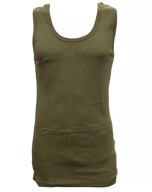 Woodland Creek Men's Ribbed Tank Top Set of 2 in Green - X Large gallery